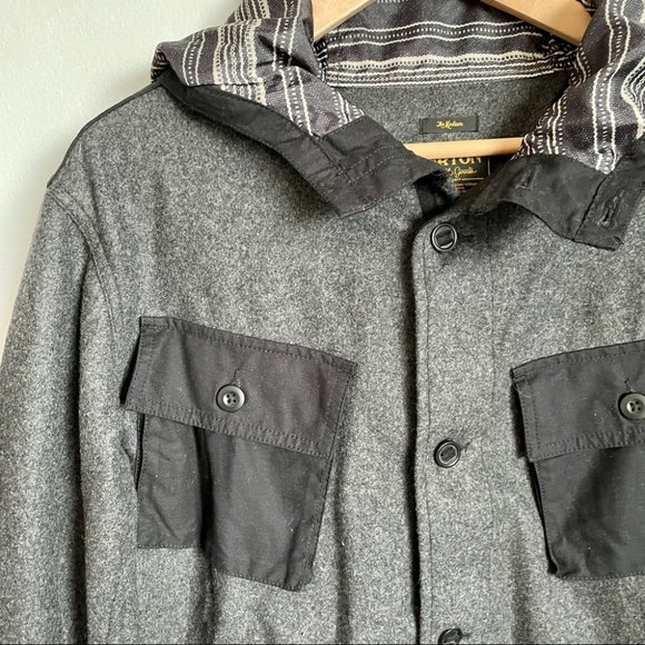 Burton Snowboarding Lightweight Shacket Style Jacket - Picture 2 of 5